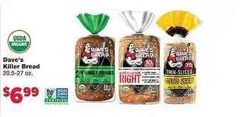 Usda organic dave's killer bread