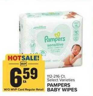 Food Lion Pampers baby wipes offer