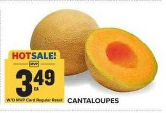 Food Lion Cantaloupes offer