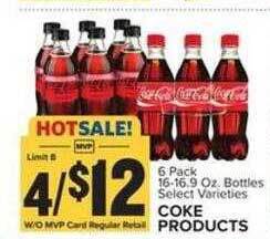 Food Lion Coke products offer