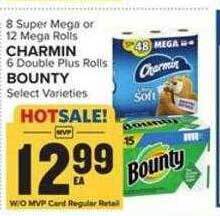 Food Lion Charmin or bounty offer