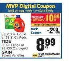 Food Lion Tide or gain offer