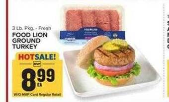 Food Lion Food lion ground turkey offer
