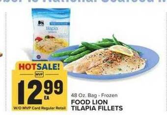 Food Lion Food lion tilapia fillets offer