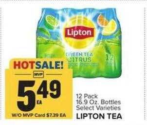 Food Lion Lipton tea offer
