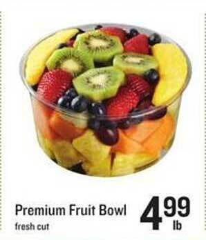 Lowes Foods Premium fruit bowl offer