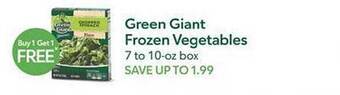 Publix Green giant frozen vegetables offer