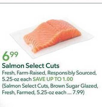 Publix Salmon select cuts offer