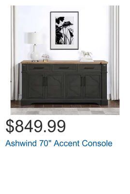 Costco Ashwind 70" accent console offer