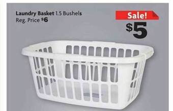 Family Dollar Laundry basket offer