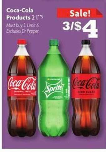 Family Dollar Coca-cola products offer