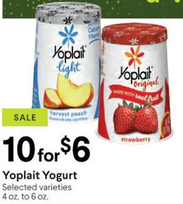 Raley's Yoplait Yogurt offer