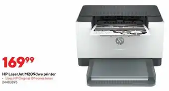 Staples HP LaserJet M209dwe Printer 24483895 offer
