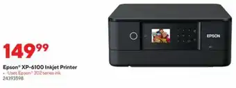 Staples Epson XP-6100 Inkjet Printer 24393598 offer