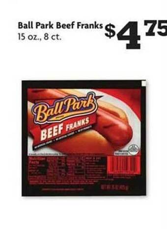 Family Dollar Ball park beef franks offer