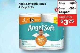Family Dollar Angel soft bath tissue offer