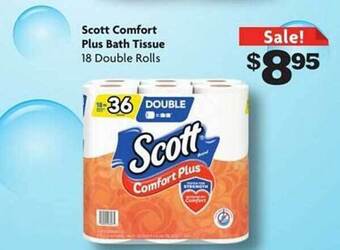 Family Dollar Scott comfort plus bath tissue offer
