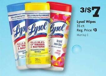 Family Dollar Lysol wipes offer