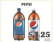 Harveys Supermarkets Pepsi offer
