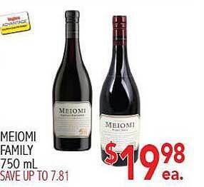 Ingles Markets Meiomi family offer