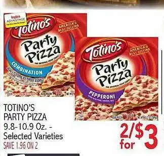 Ingles Markets Totino's party pizza offer