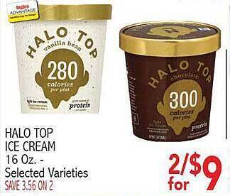 Ingles Markets Halo top ice cream offer
