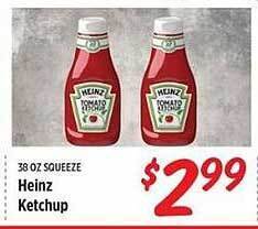 Rouses Heinz ketchup offer