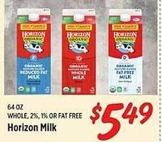 Rouses Horizon milk offer
