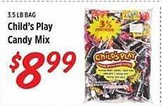 Rouses Child's play candy mix offer
