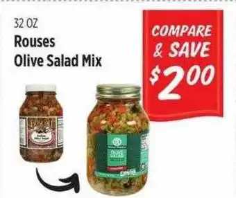 Rouses Rouses olive salad mix offer