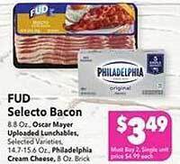 Vallarta Supermarkets Fud selecto bacon offer