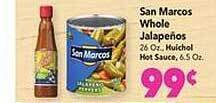 Vallarta Supermarkets San marcos whole jalapeños offer