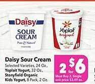 Vallarta Supermarkets Daisy sour cream offer
