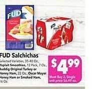 Vallarta Supermarkets Fud salchichas offer