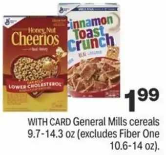 CVS General Mills Cereals 9.7-14.3 oz offer