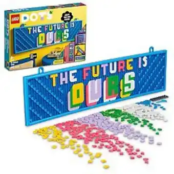 Kohl's Lego dots big message board 41952 diy craft decoration kit offer