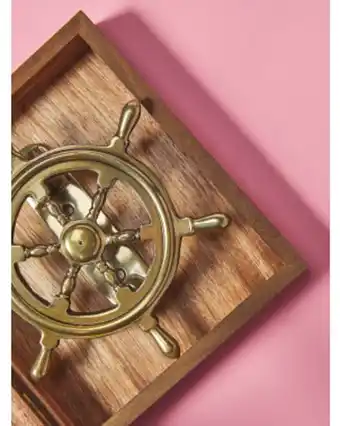 Home Goods Ship wheel door knocker offer