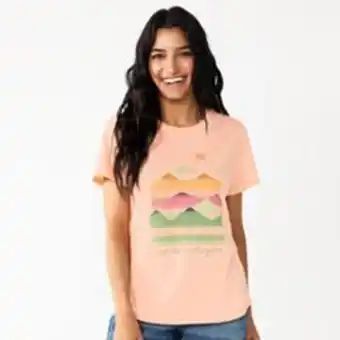 Kohl's Women's sonoma community™ en mi corazon hispanic heritage month graphic tee offer