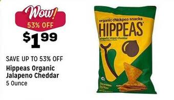 Grocery Outlet Hippeas organic jalapeno cheddar offer