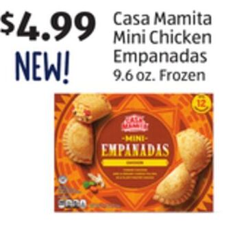 Aldi Casa mamita mini chicken empanadas offer