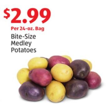 Aldi Bite-size medley potatoes offer