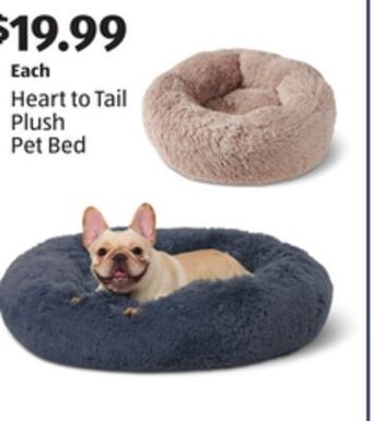 Aldi Heart to tail plush pet bed offer