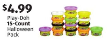 Aldi Play-doh 15-count halloween pack offer