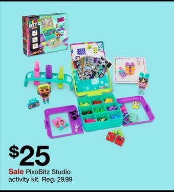 Target Pixobitz studio activity kit offer