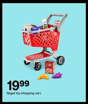 Target Target toy shopping cart offer