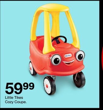 Target Little tikes cozy coupe offer