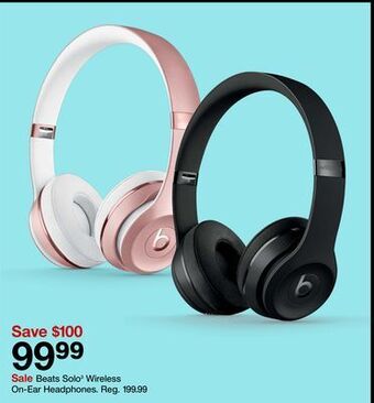 Target Beats solo 3 wireless on-ear headphones offer