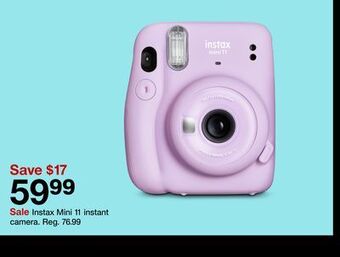 Target Instax mini 11 instant camera offer