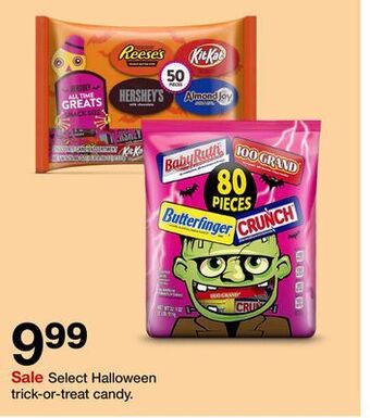 Target Select halloween trick-or-treat candy offer