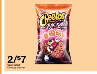 Target Select cheetos snacks* offer